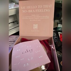 2 Sets Of Cakes Body No Bra Booby Covers. NIB.